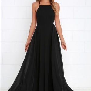 Mythical Kind of Love Black Maxi Dress